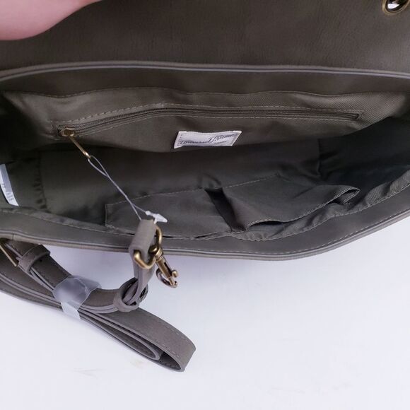 Universal Thread  Top Handle Shoulder Handbag Olive Green - Picture 9 of 12